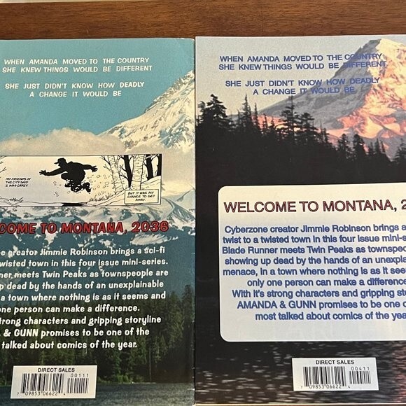 Image Comics Amanda & Gunn  Issue 1 & 4 - Picture 2 of 6